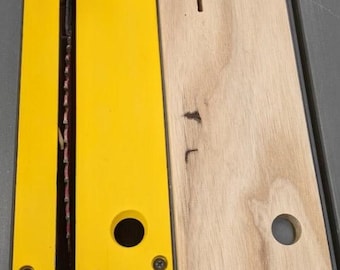 DeWalt Table Saw DWE7491 Zero Clearance Insert - Digital Design! DXF, F3D, SKP, STEP - Pixels to Prototype - Fast Download