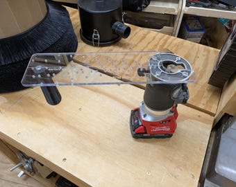 Milwaukee M18 Fuel Circle Cutting Jig — Router Circle Jig for Model 2723-20