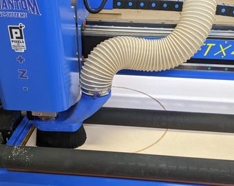 Phantom CNC Dust Boot — 85mm Spindle Clamp | Fits SCV44, Cosmic & Shadow