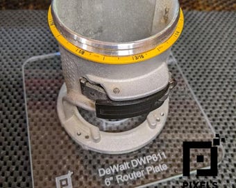 Niestandardowe, większe płyty frezarskie – wiele opcji! (6 x 6 cali) Od pikseli do prototypu