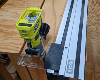 Płyta frezarska, prowadnica piły, akcesorium - Pixels to Prototype 6" Płyta frezarska