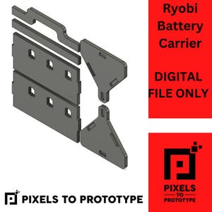 Nośnik baterii Ryobi TYLKO PLIK CYFROWY