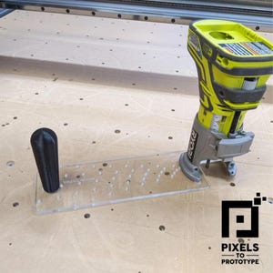 Plantilla circular Ryobi P601 - De píxeles a prototipo - Ridgid R2401 R86044