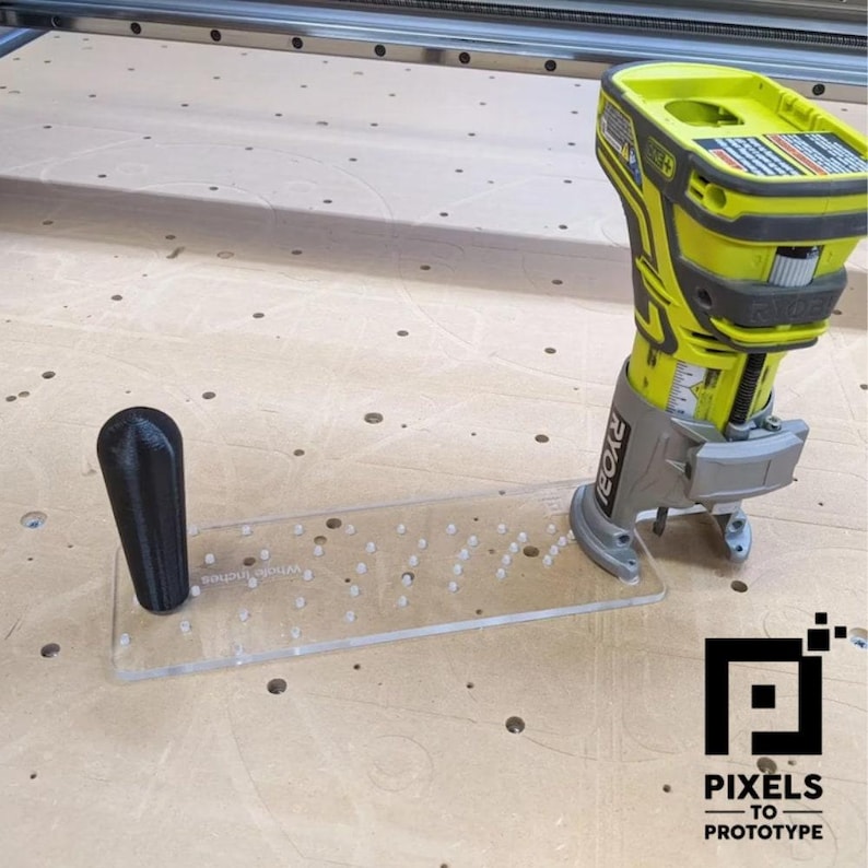 Ryobi P601 Circle Jig - Pixels to Prototype - Ridgid R2401 R86044 image 1