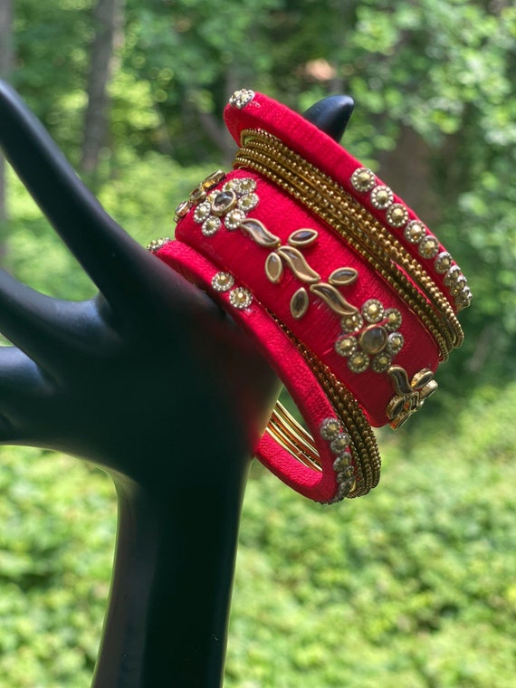 Buy silk thread jewellery online best sale