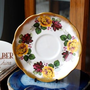 Sugar Plum Replacement Saucer Royal Albert Orchard Series Harvest Pear Orphaned Saucer