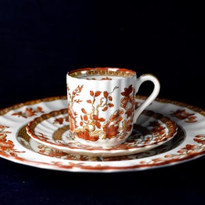 Copeland Spode “India Tree” Demitasse Trio