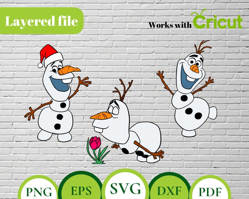 Free Free Olaf Layered Svg 236 SVG PNG EPS DXF File
