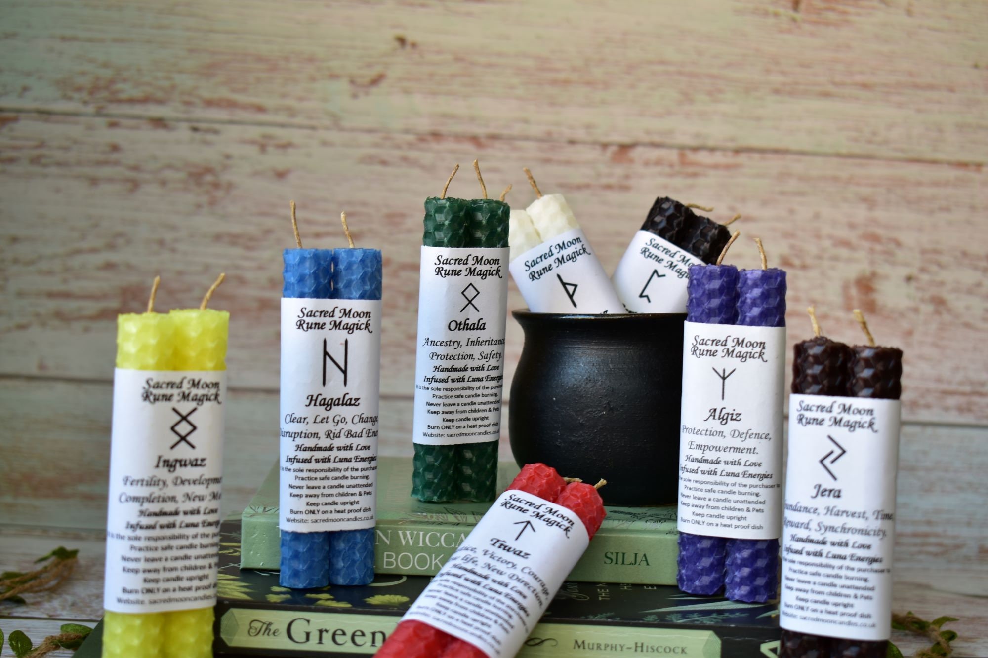 Rune Magick Spell Candles Witchcraft Supplies Norse | Etsy