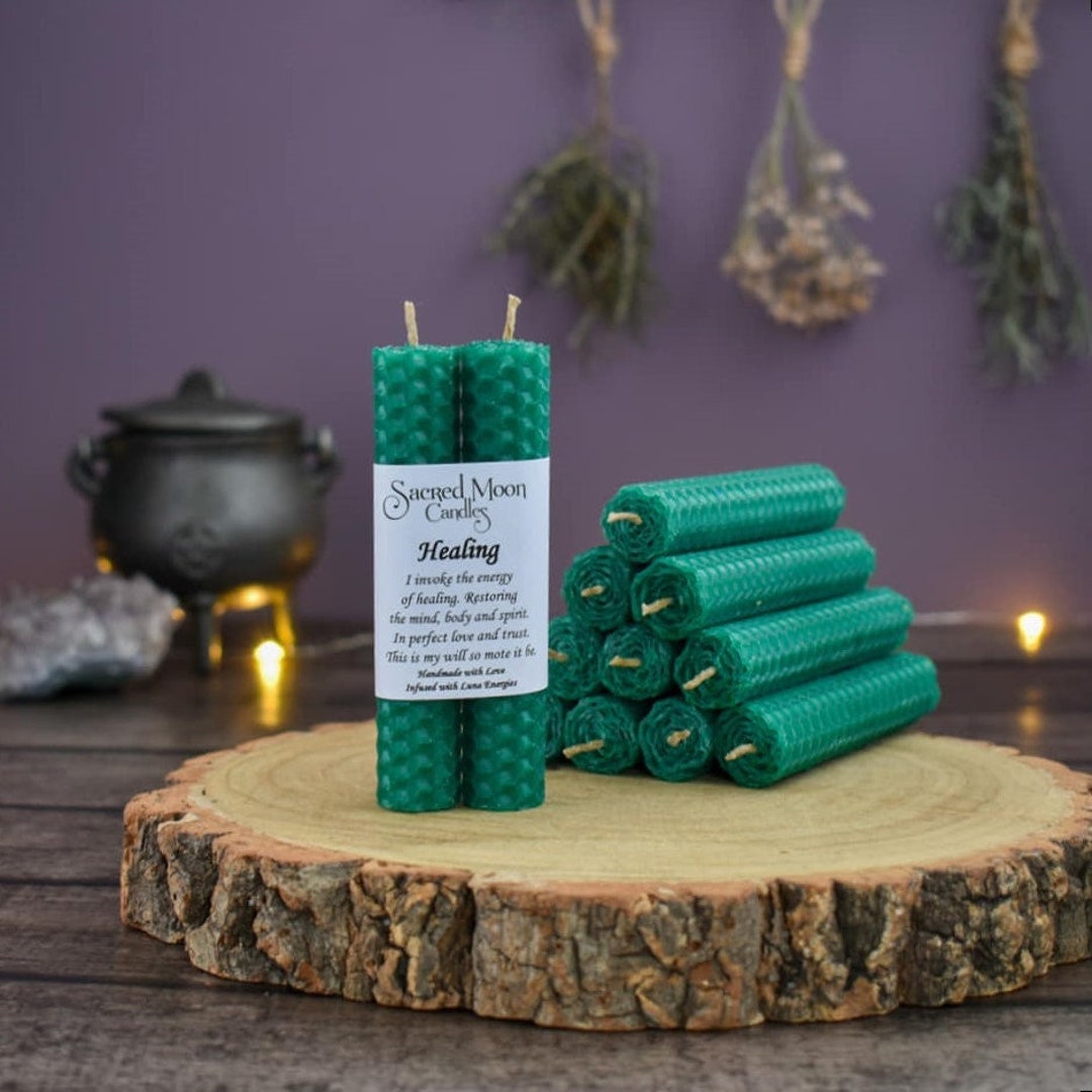 Healing Ritual Spell Candles, Witchcraft and Spiritual Ritual Practices