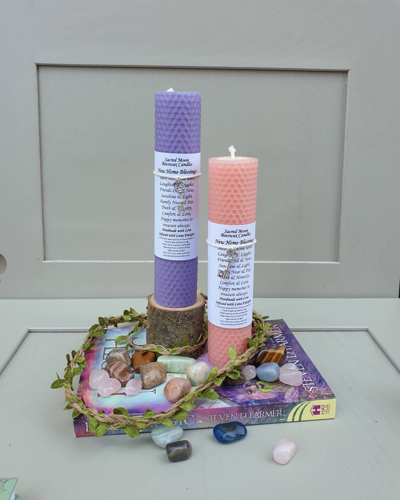 New Home Blessings Candle Gift Spell Candles Witches Gift Etsy