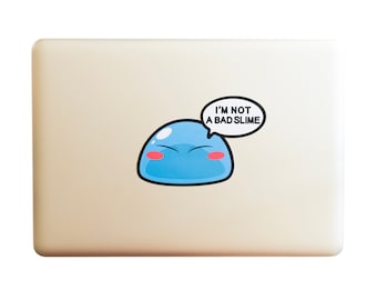 Schleim Laptop Aufkleber - Anime Aufkleber - Vinyl Aufkleber - wasserdichte Aufkleber - Anime Aufkleber - Laptop Aufkleber - reinkarniert als Schleim