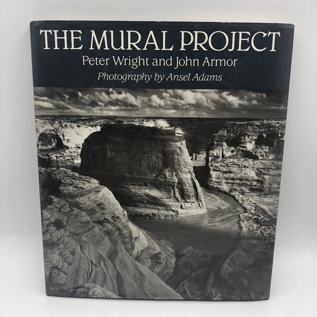 Vintage 1989 the Mural Project Photographs by Ansel Adams Etsy