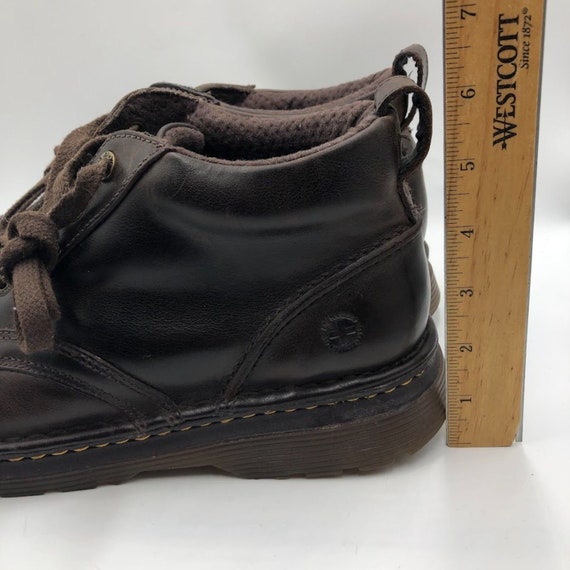 Vintage Dr. Doc Martens Men's Brown Leather Ankle… - image 9