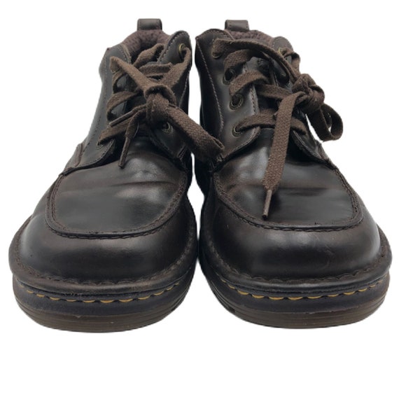 Vintage Dr. Doc Martens Men's Brown Leather Ankle… - image 3