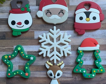 christmas baby teether