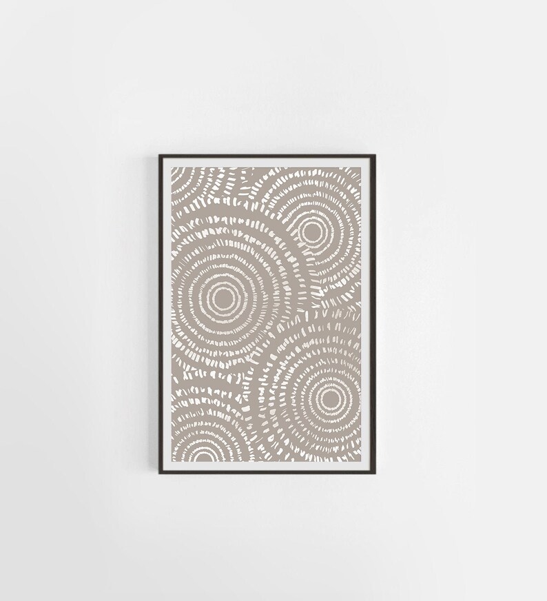 Geometric Printable Wall Art Digital Print Neutral Wall Art | Etsy
