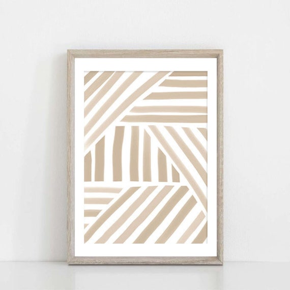 Neutral Color Wall Art Minimalist Print Boho Decor,Abstract Print Earth Tone Abstract Art Digital Print Printable Art Beige Gray Print