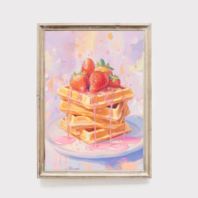 Whimsy Waffle Whimsical Food - Etsy