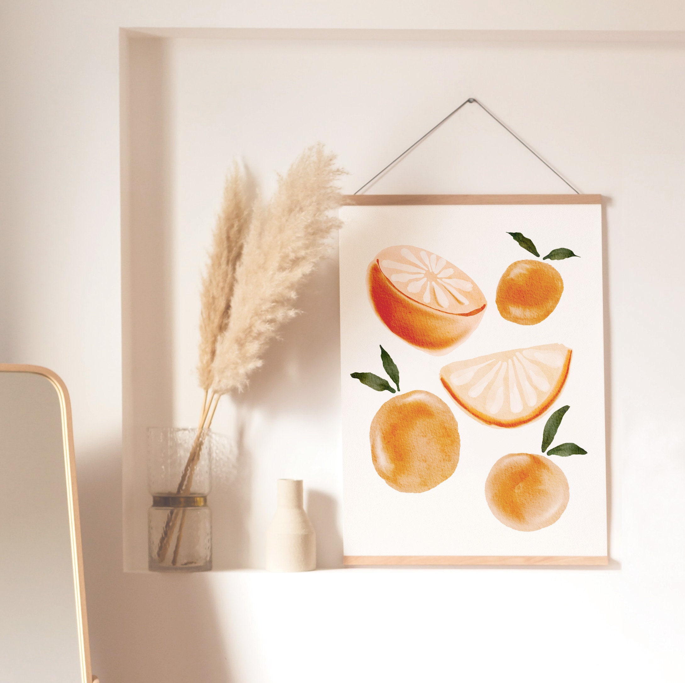 Fruit Print Kitchen Wall Art Instant Download Dining Room Etsy
