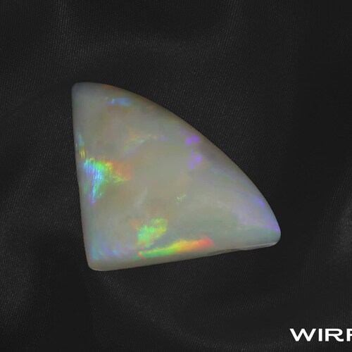 5.20ct Natural Solid Australian Opal, Unset Light Opal shops from Coober Pedy, Large Loose White Opal Stone, Loose Polished Gemstone