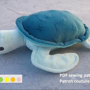 PDF Pattern Sea Turtle Plush Sea Turtle