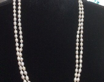 54 inch Freshwater Pearl Necklace - 5-6mm - 33.99