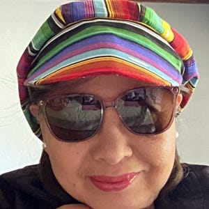 Ladies Newsboy Cap - Reversible - Rainbow Stripes and Red Polka dots Canvas - 29.99