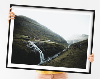 Nordic Nature Photography Prints - Saksun, Faroe Islands