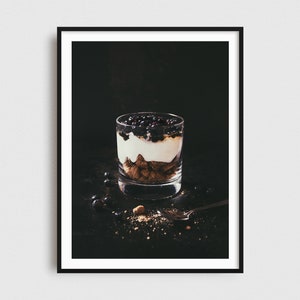 Minimalist Kitchen Wall Decor, Food Photography Art Prints