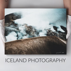 IJsland Landschap Fine Art Fotografie Print, Wanderlust Travel Decor Gift