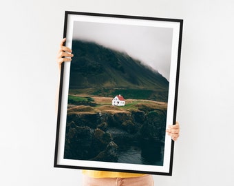 Scandinavian Nature Wall Art Photography Prints - Iceland Landscape Photo Prints