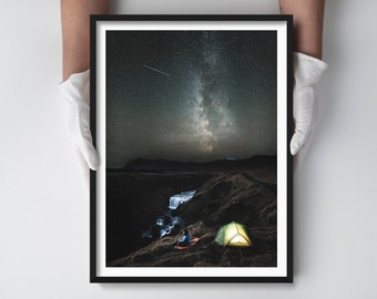 Wanderlust Adventure Iceland Landscape Photography Print