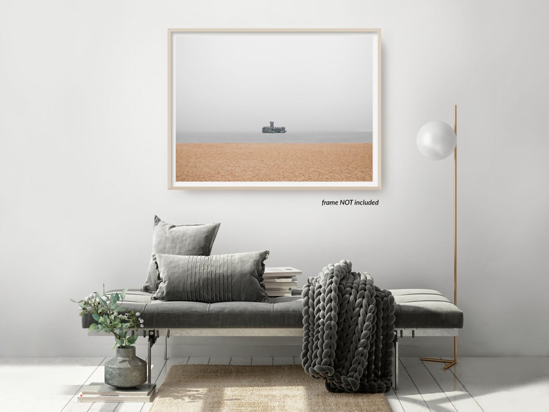 Minimalist Modern Fine Art Photography Print, Minimalist Landscape image 2