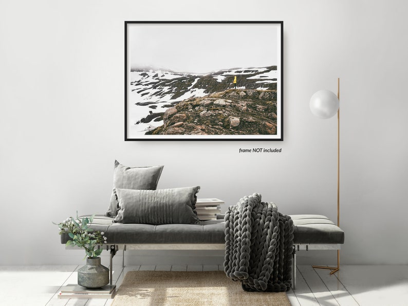 Outdoors Nature Prints, Mountain Print, Outdoors Wall Art, Landscape Fine Art Photography Print, Wanderlust Art, Travel Gift, Outdoors Gift image 3