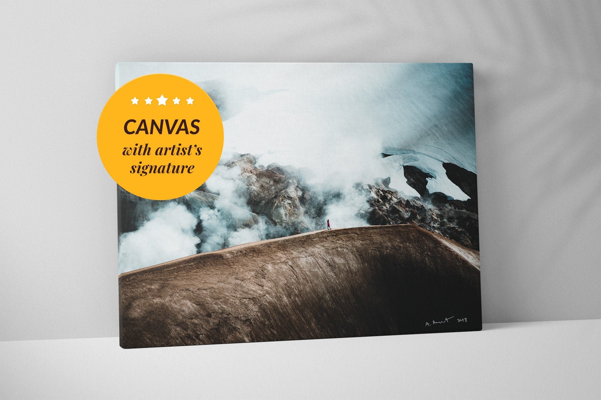 Nordic Glacier Landscape Fine Art Photography Print