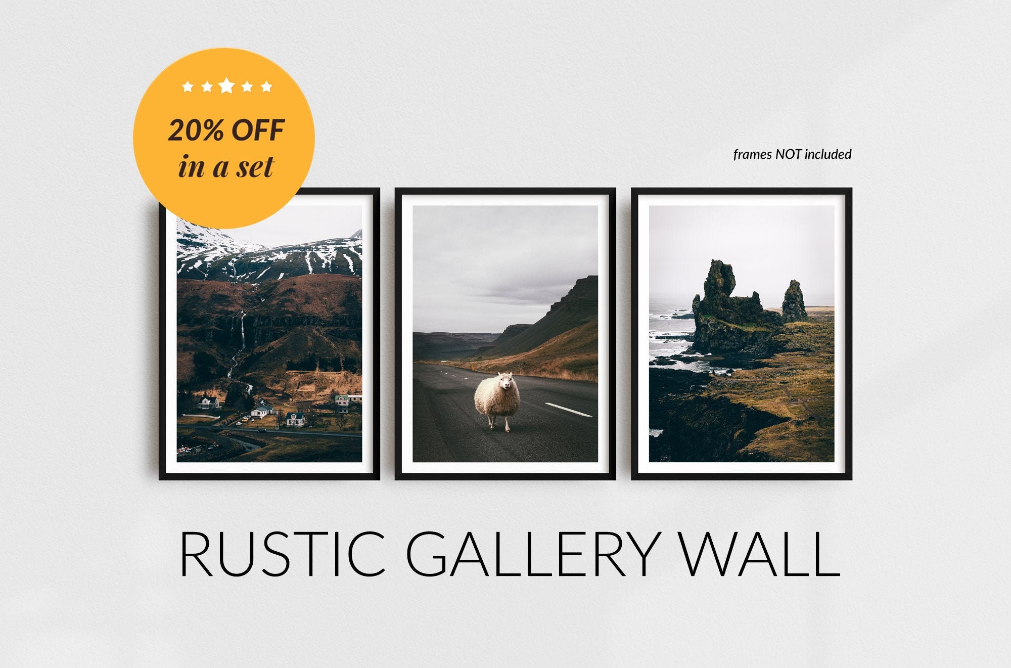 Finland Gallery of Wall Set - 3 Etsy Prints