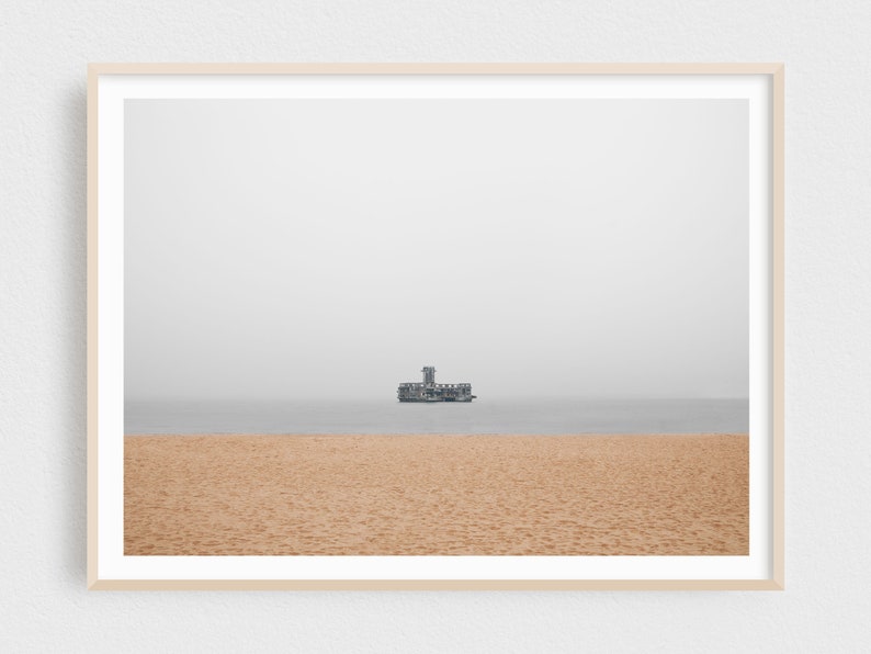 Minimalist Modern Fine Art Photography Print, Minimalist Landscape image 1