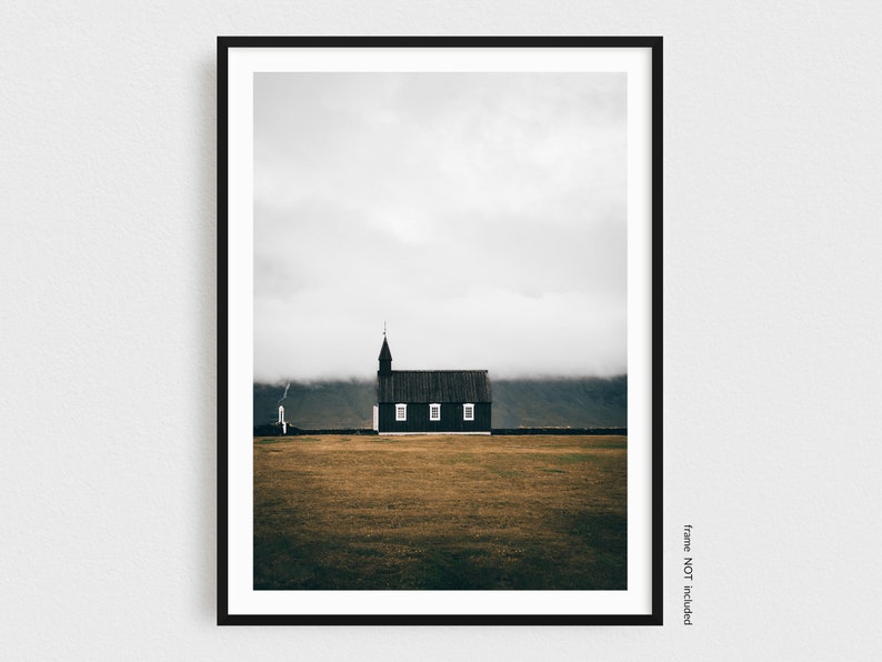 Photography Prints, Minimalist Art, Scandinavian, Iceland image 2