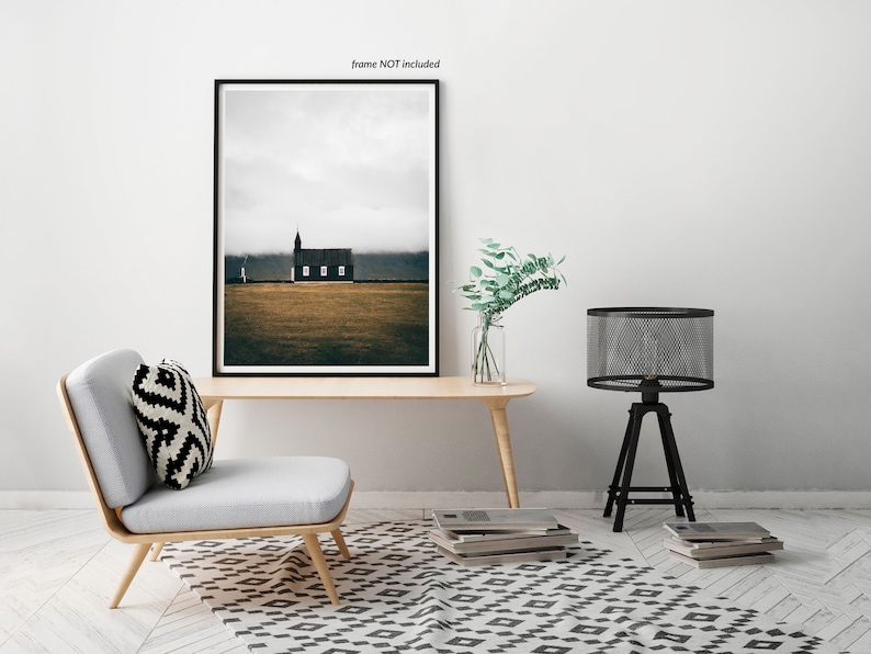 Photography Prints, Minimalist Art, Scandinavian, Iceland image 3