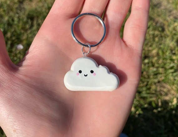 Cloud Keychain Keychain Gifts Cloud Party Favors Gifts for Her