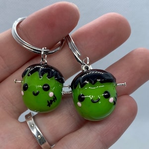 Frankenstein Keychain | Halloween Gifts | Spooky Keychain | Halloween Keychain | Frankenstein Gifts | Halloween Party  | Halloween Decor |