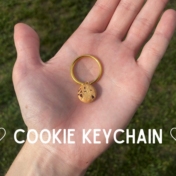 Cookie Keychain | Food Keychain | Unique Small Gifts | Unique Keychain | Keychain Gift | Personalized Keychain | Cookie Gift | Cute Keychain