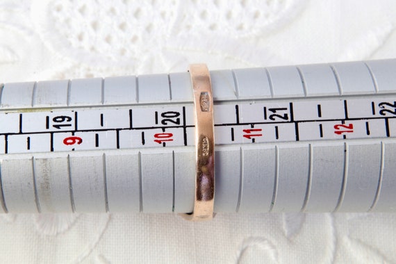 Red ruby ring, Soviet vintage ring, Gold ring wit… - image 10