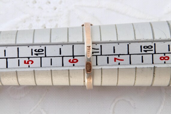 Ruby silver ring, Flower ring, Sterling silver wi… - image 9