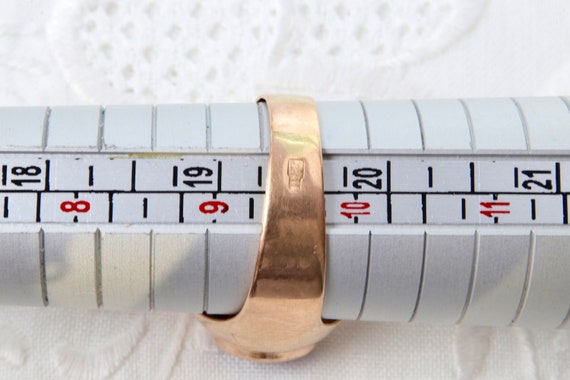 Soviet gold ring with ruby, Gold 583 samples 14k,… - image 10