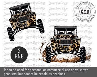 Leopard RZR, SXS Png, Sublimation Design, Graphic, Clip Art, Digital Download