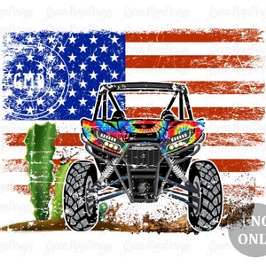 American Flag Tie Dye Vintage UTV, SXS Png, Sublimation Design, Graphic, Clip Art, Digital Download