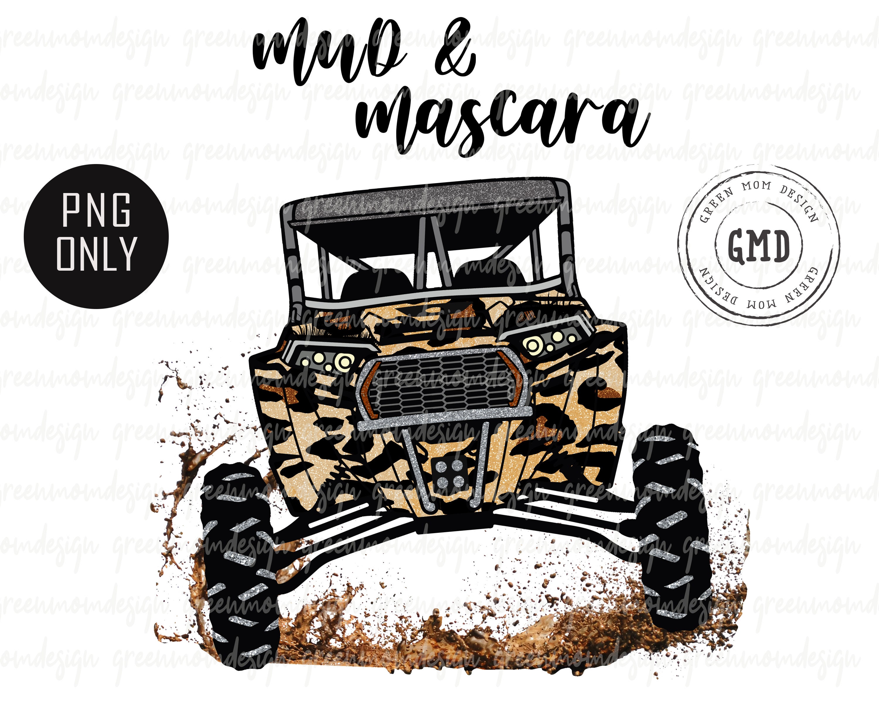 Mud & Mascara Pink RZR SXS Png Sublimation Design Graphic Etsy