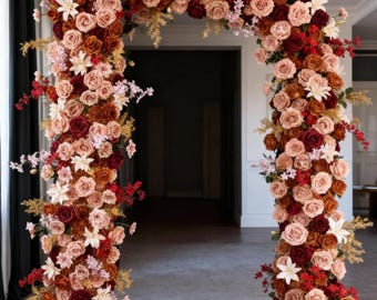 Artificial Wedding Flower Decor,Flower Arch Decorations
